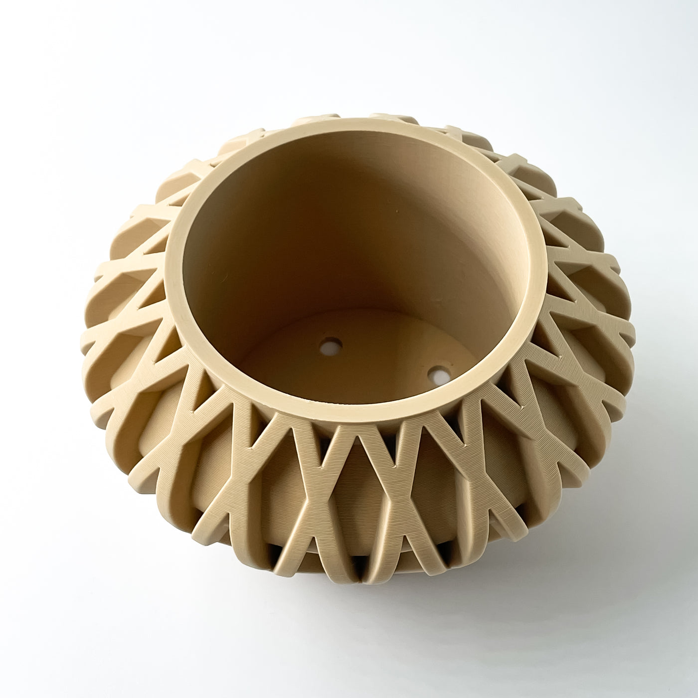 Suvan spiral indoor planter, product view 6