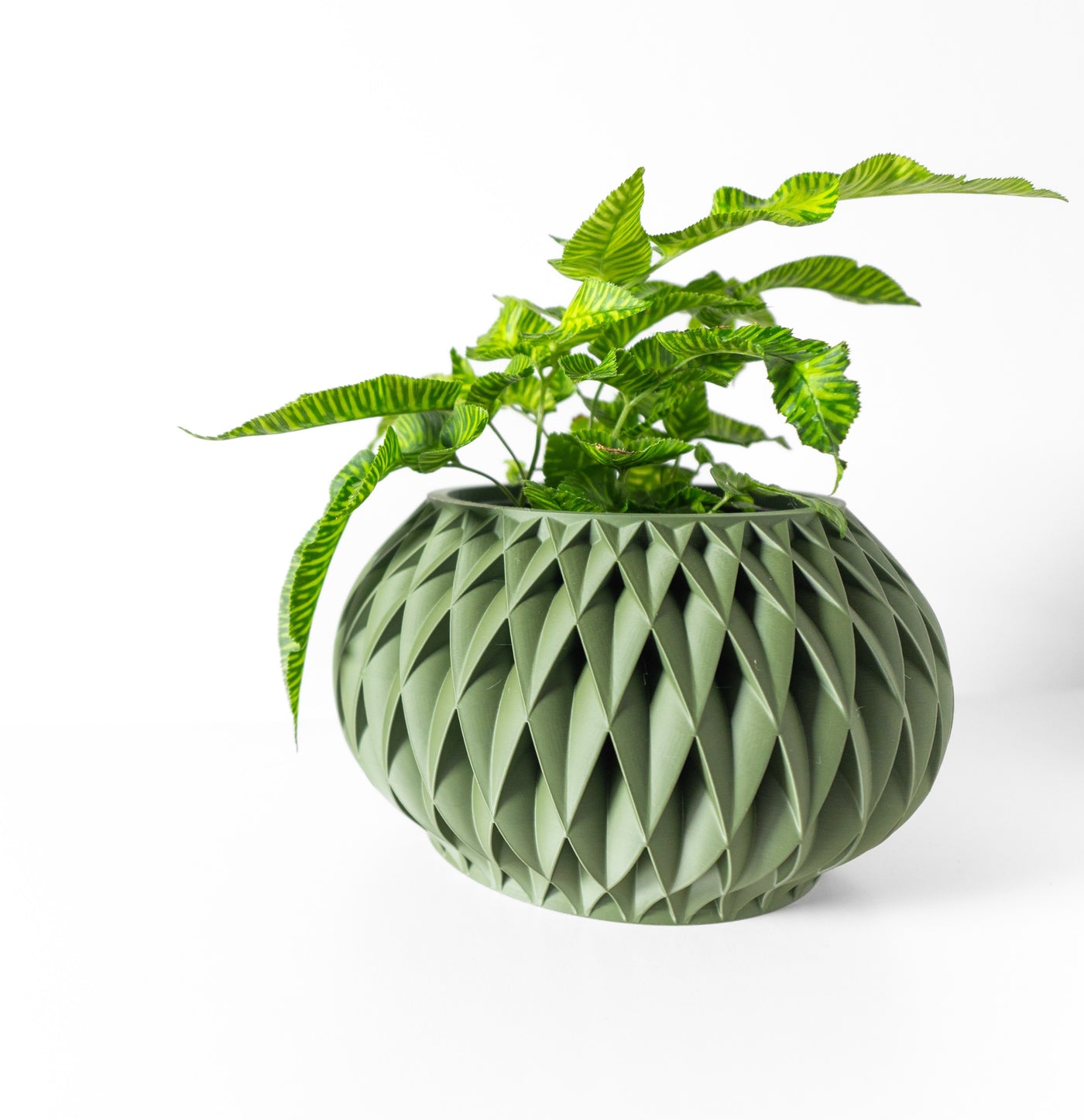 Velux textured indoor planter, product view 3