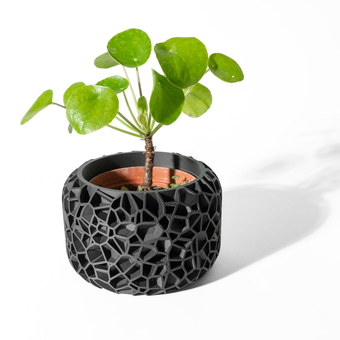 deep indoor plant pot Planter Pot Vori eco-friendly, drainage | color & size options 5.5"|14cm