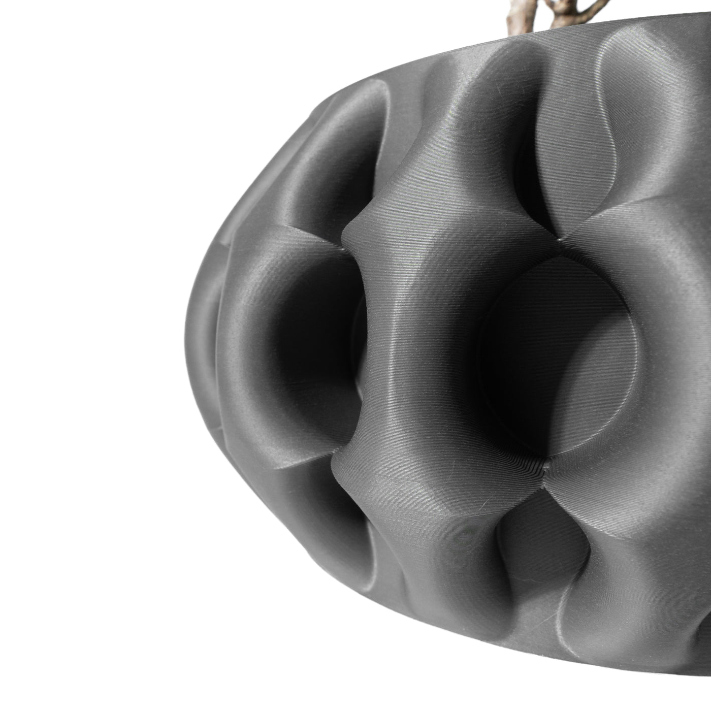 Xiomu botanical texture indoor planter, product view 4