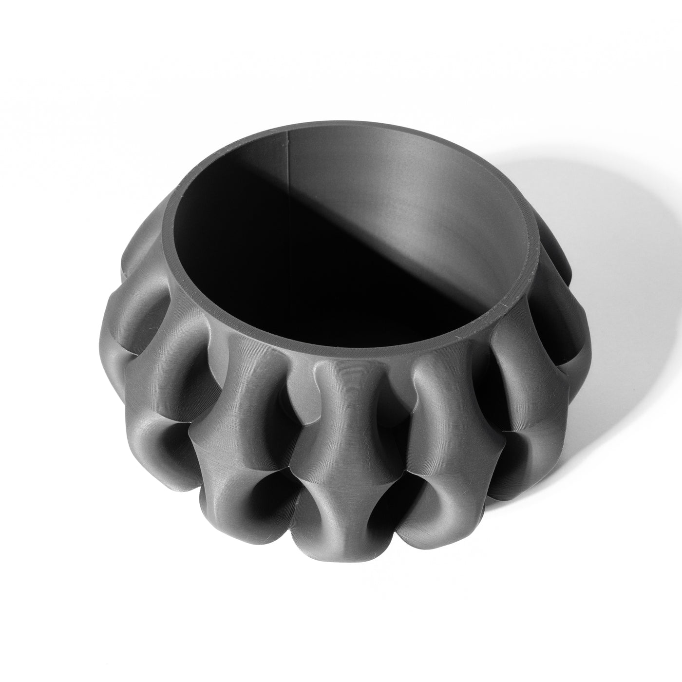 Xiomu botanical texture indoor planter, product view 6