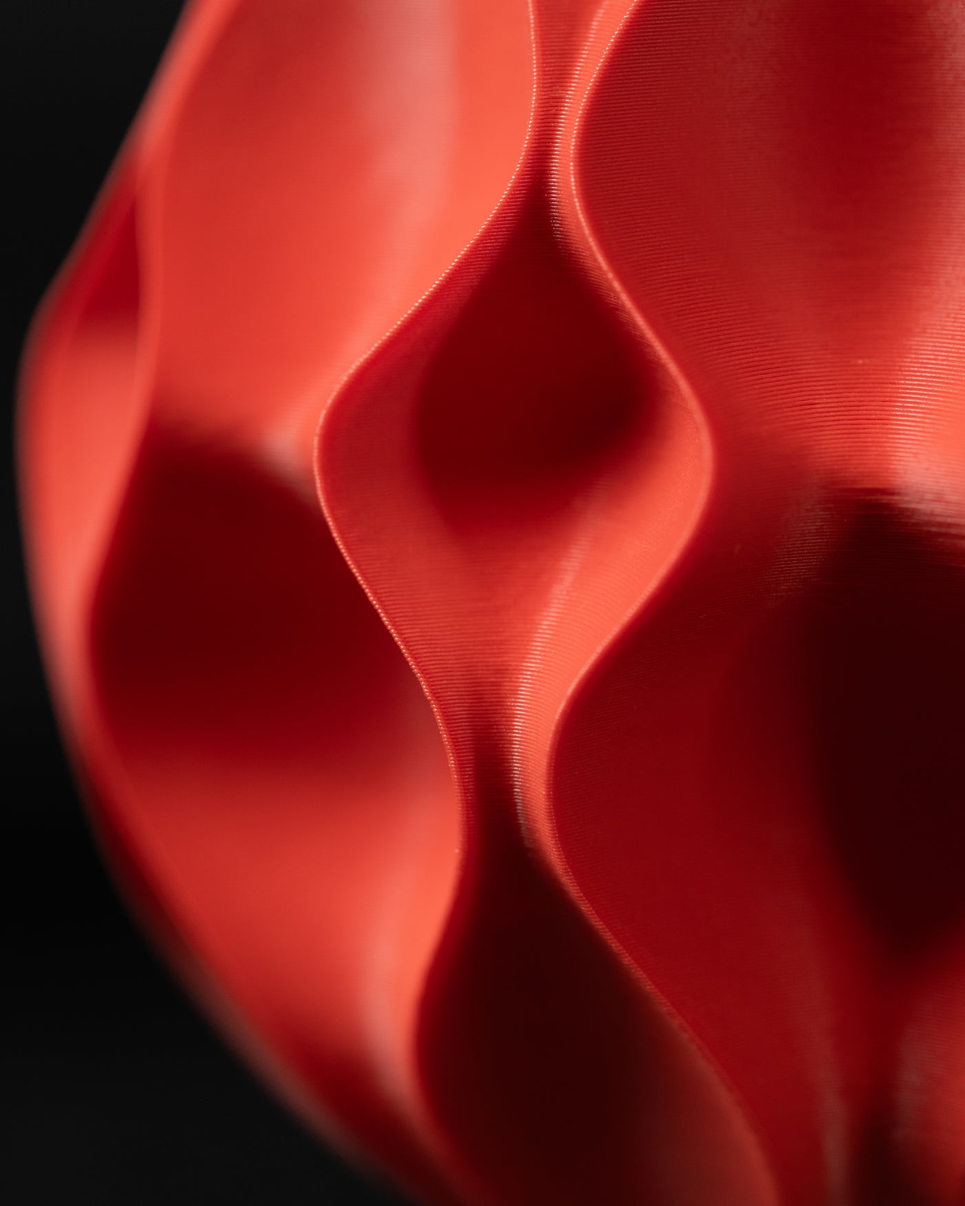 Abyssal spiral vase for flowers, product view 4