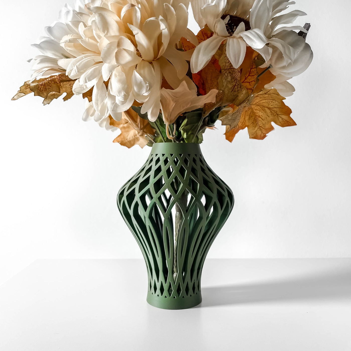 Alano geometric vase for flowers, product view 1