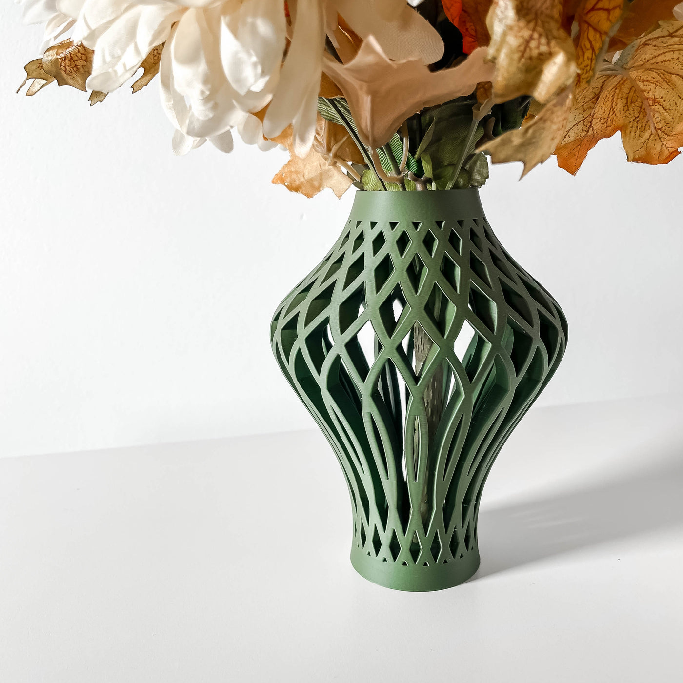 Alano geometric vase for flowers, product view 2