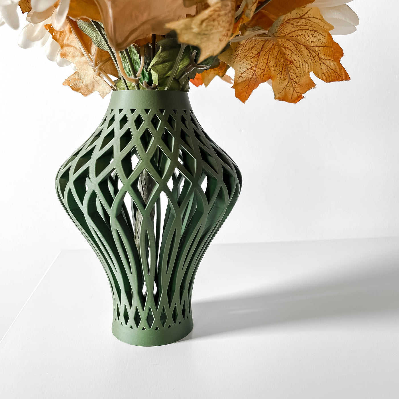 Alano geometric vase for flowers, product view 3