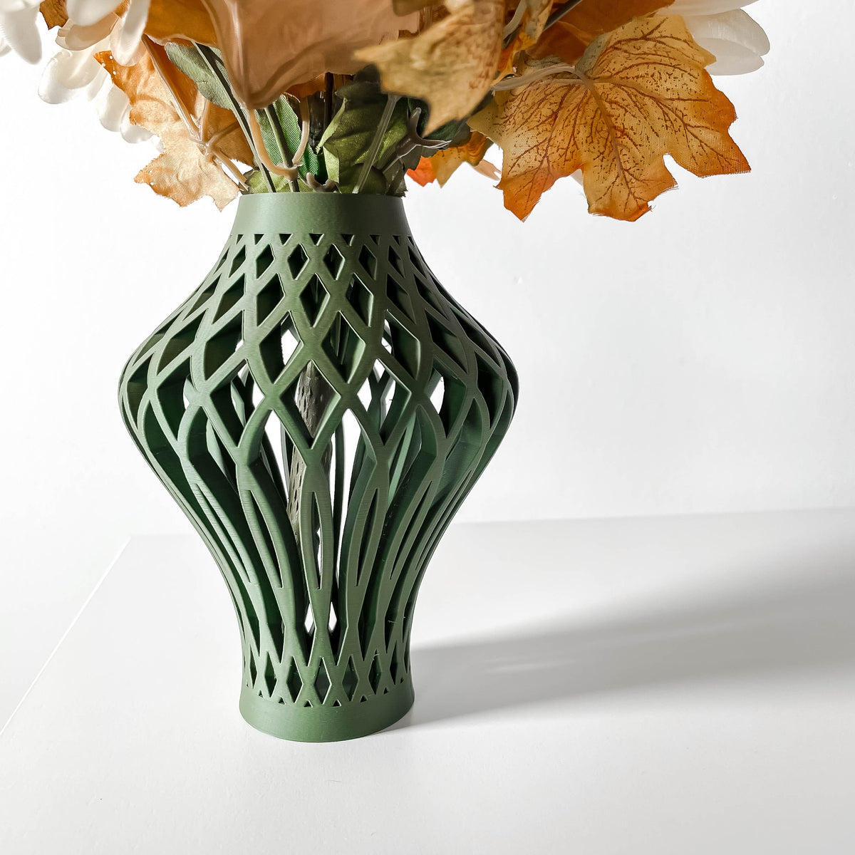Alano geometric vase for flowers, product view 3