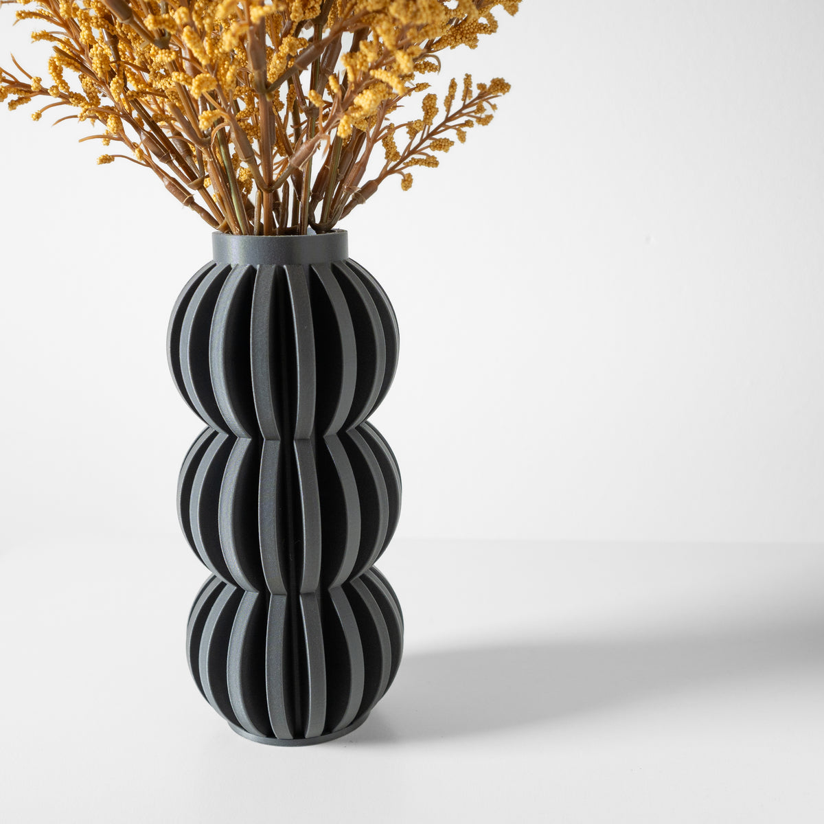 Alura geometric vase for flowers, product view 3