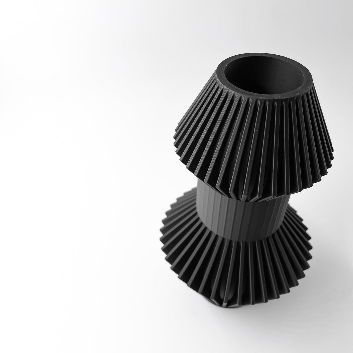 Anter ribbed vase for flowers, product view 10