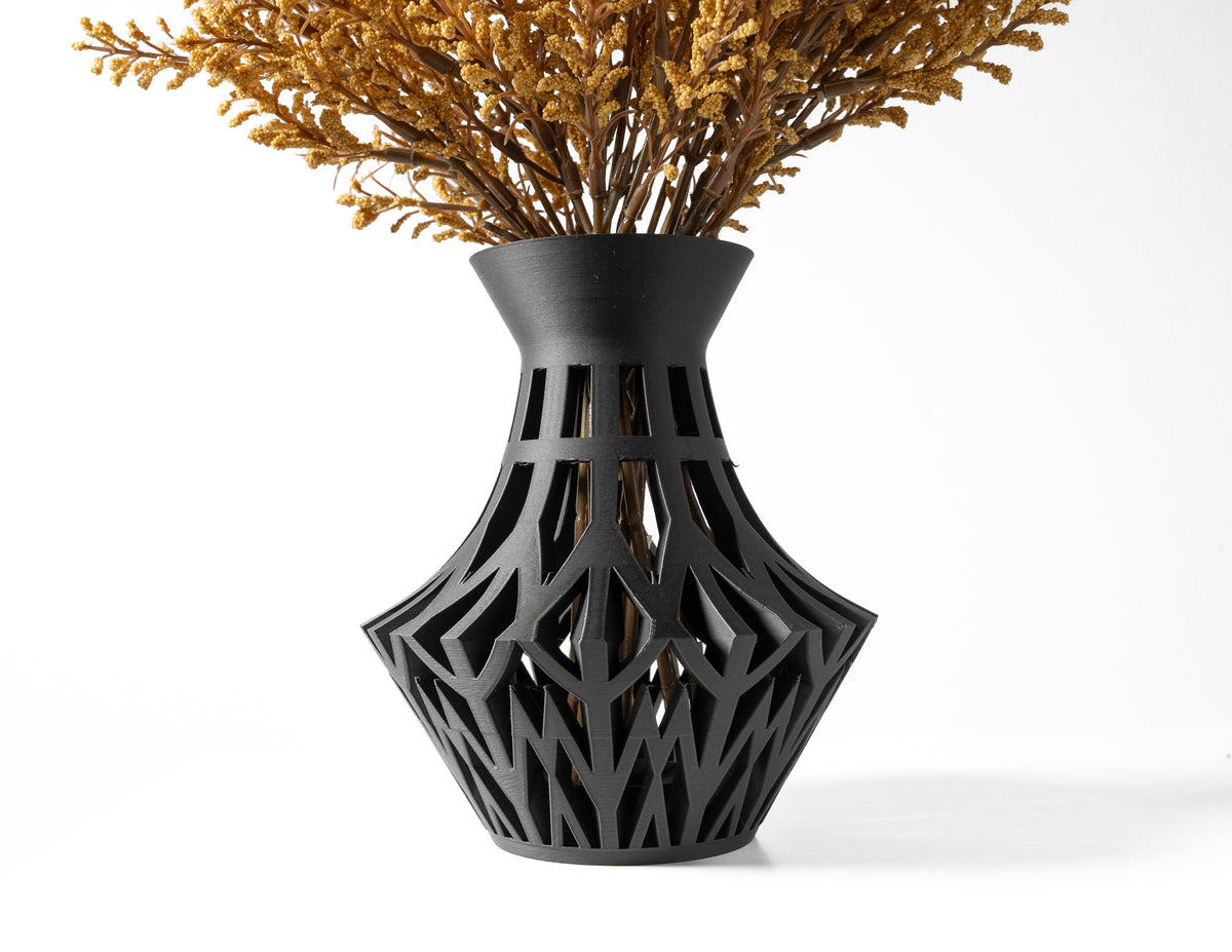 Ark geometric vase for flowers, product view 1