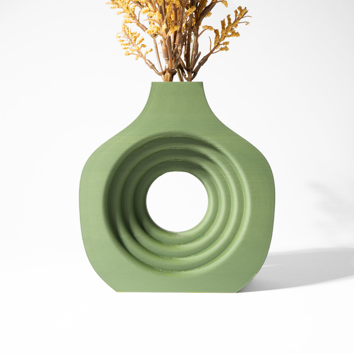 Artis ribbed vase for flowers, product view 5
