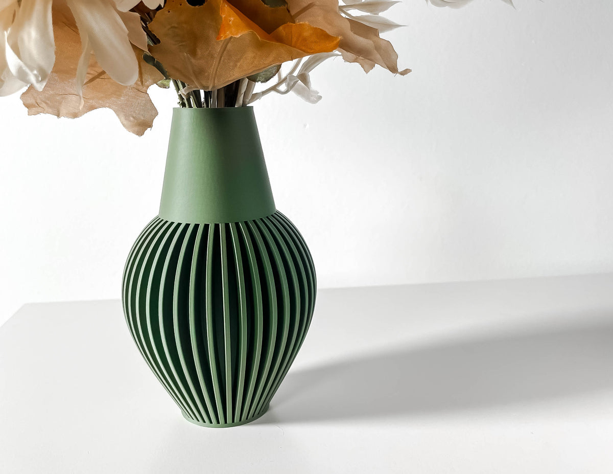 Donos geometric vase for flowers, product view 3