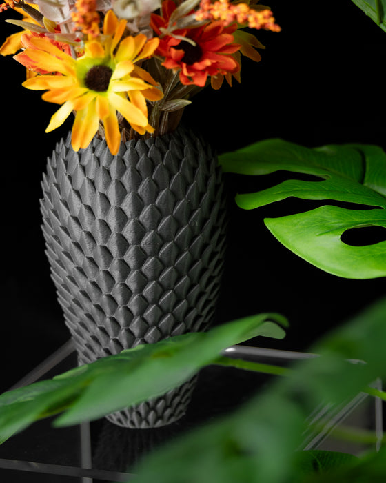 Vase for flowers "Dargonscale"  eco-friendly |  color & size options