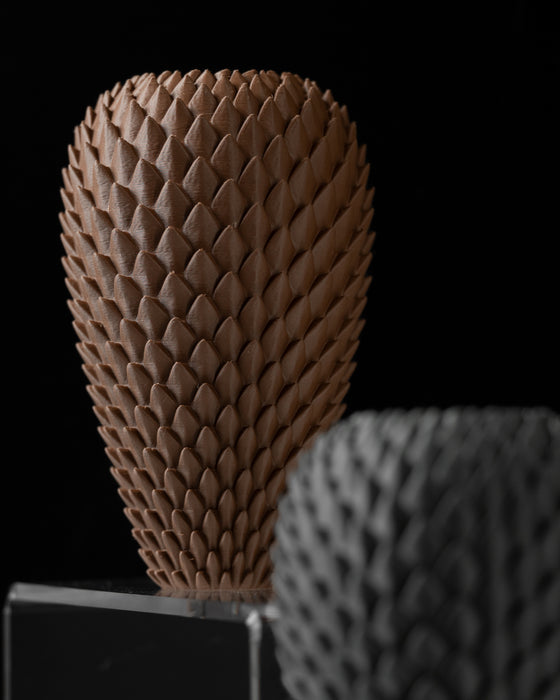 Vase for flowers "Dargonscale"  eco-friendly |  color & size options