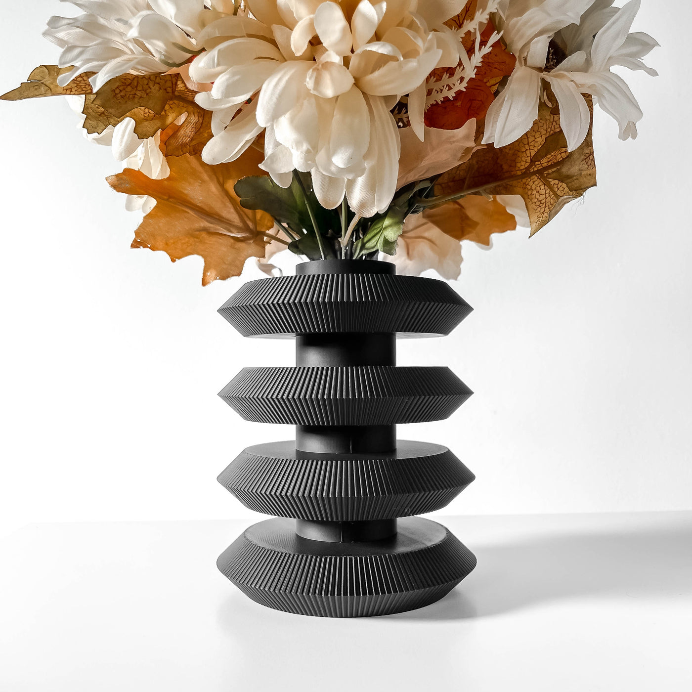 Enima geometric vase for flowers, product view 1