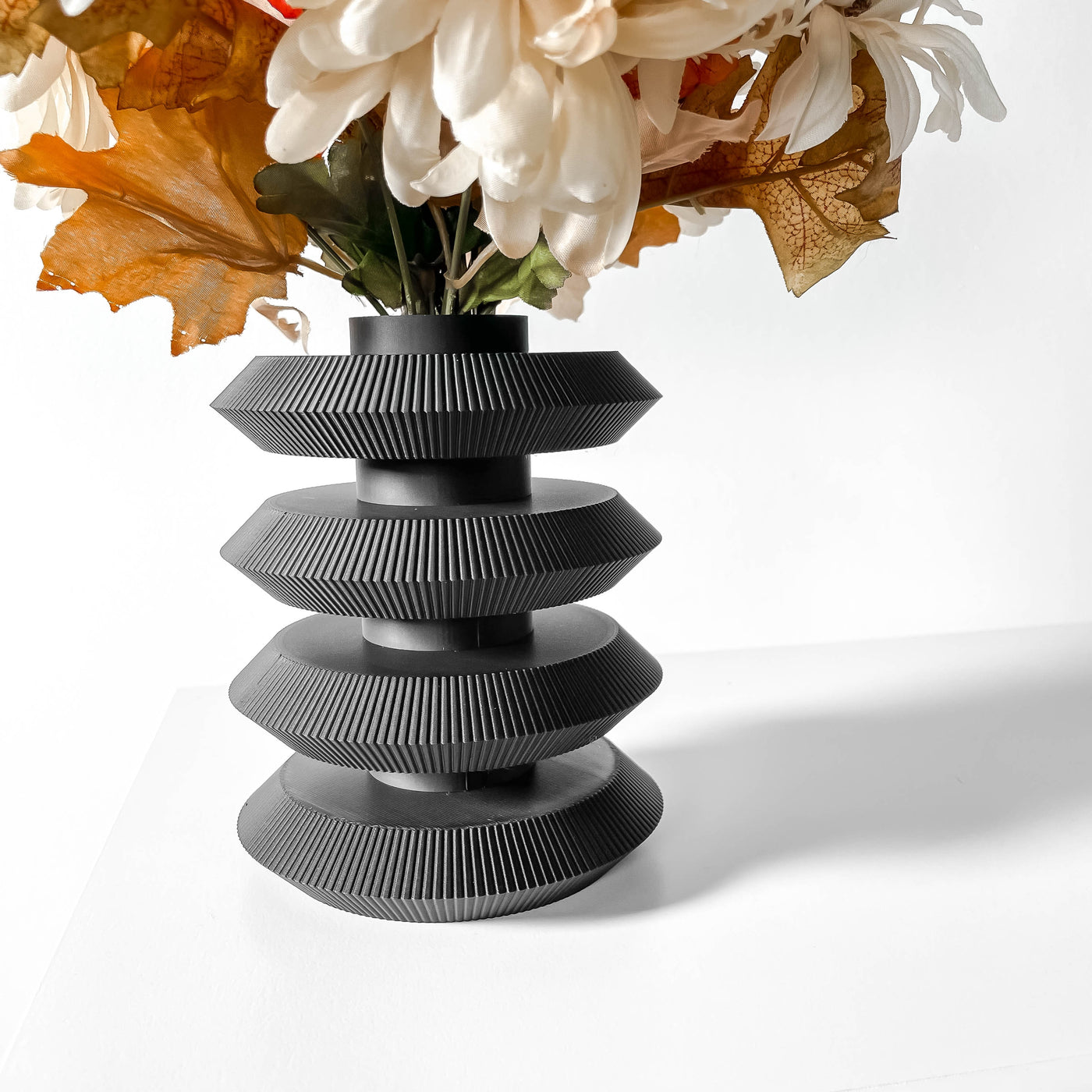Enima geometric vase for flowers, product view 3