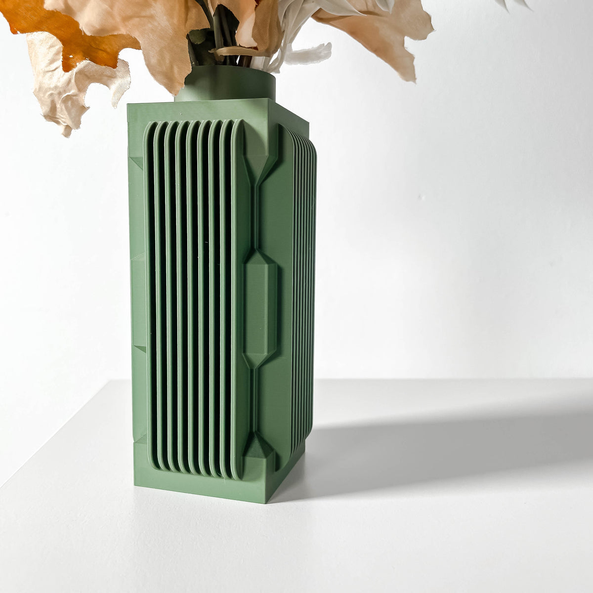 Guso geometric vase for flowers, product view 3