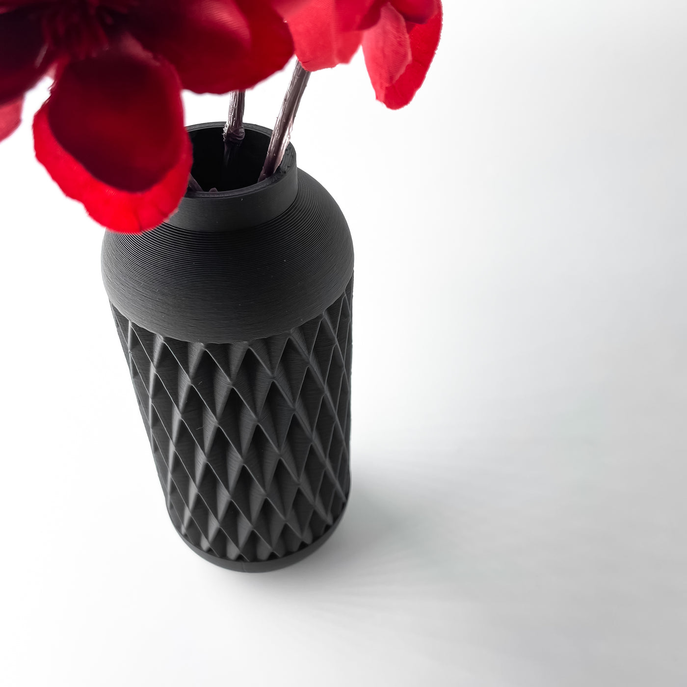 Hesil geometric vase for flowers, product view 3