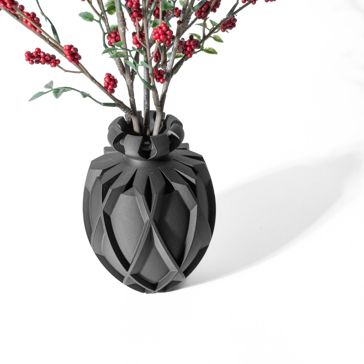 Jari spiral vase for flowers, product view 3