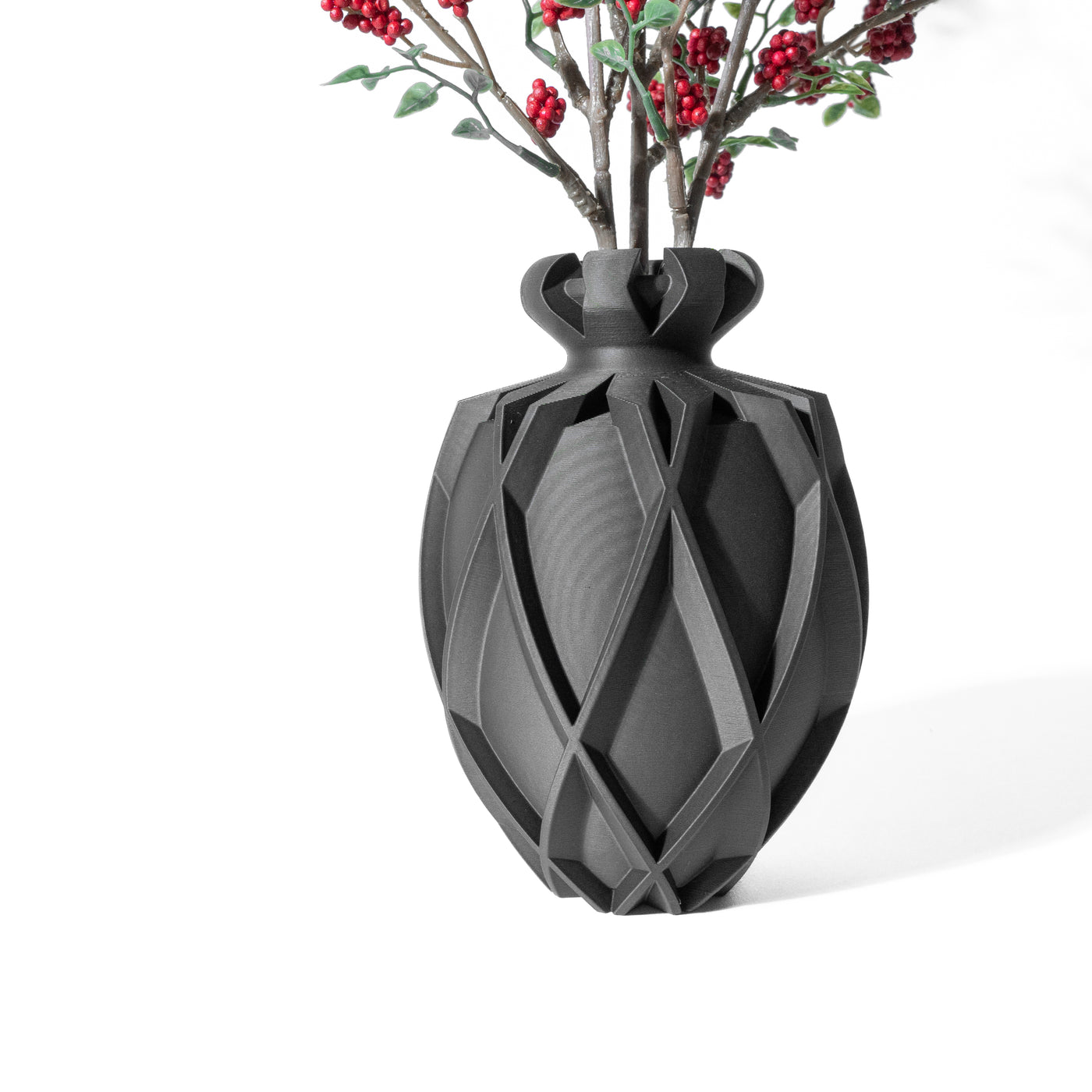 Jari spiral vase for flowers, product view 4