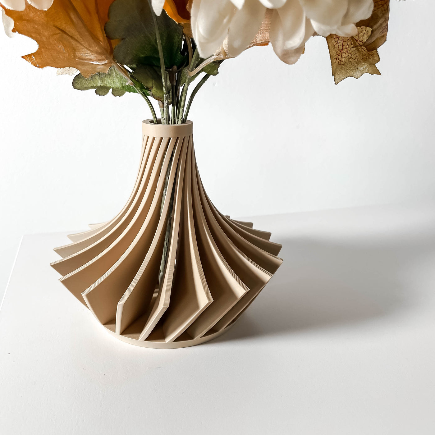 Kario Short short wide vase for flowers, product view 3