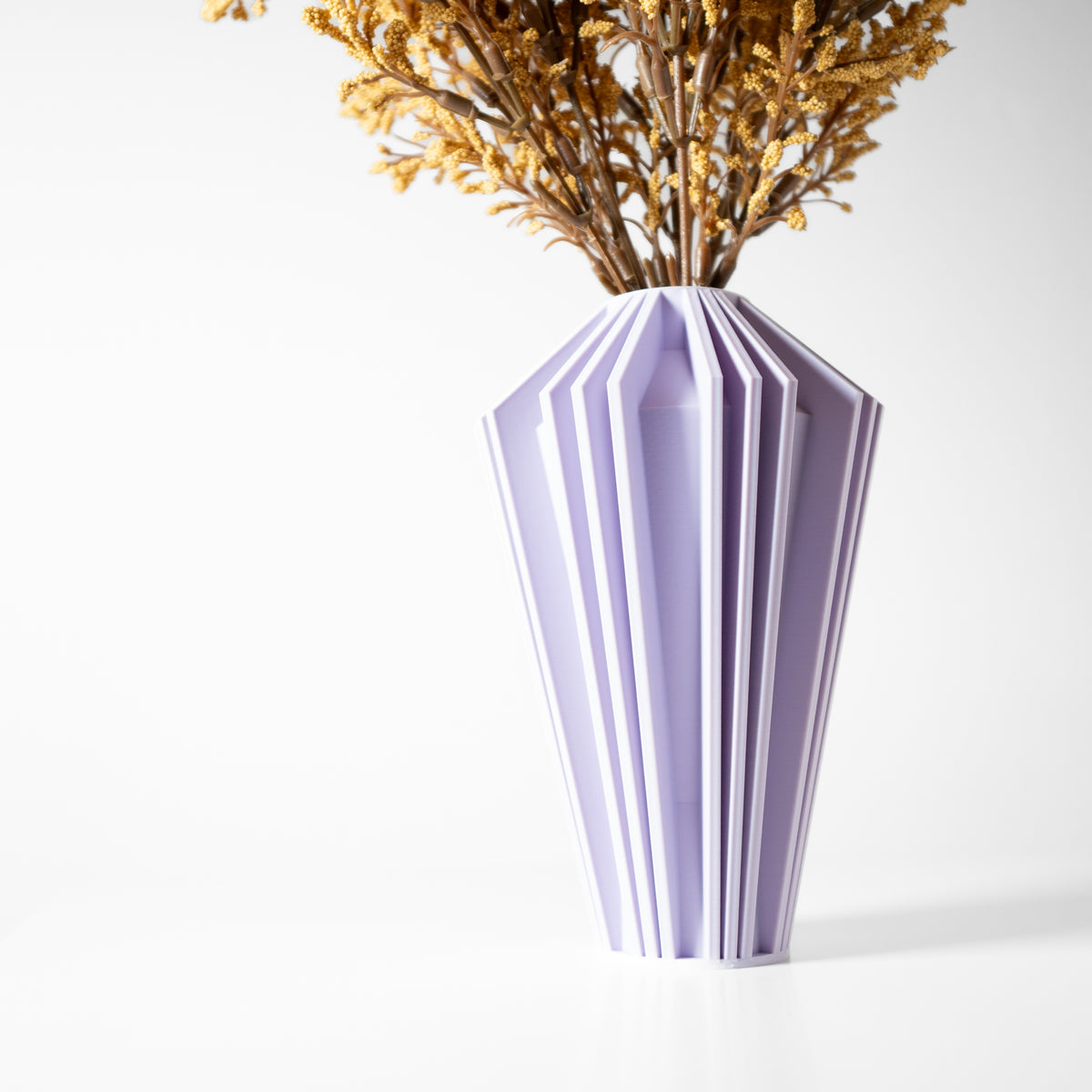 Kimi geometric vase for flowers, product view 2