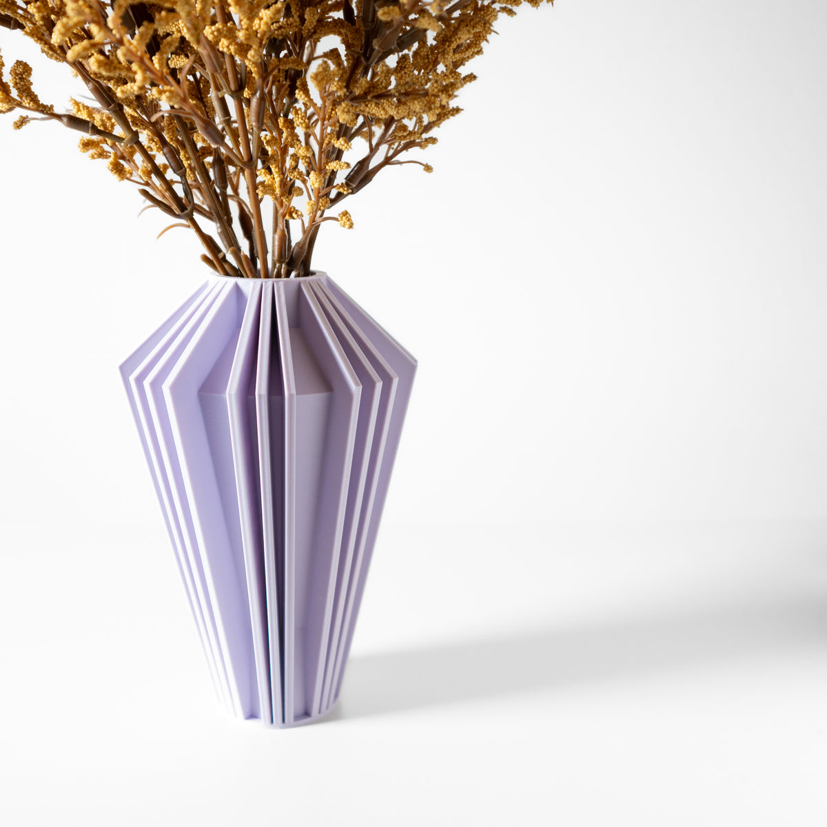 Kimi geometric vase for flowers, product view 3