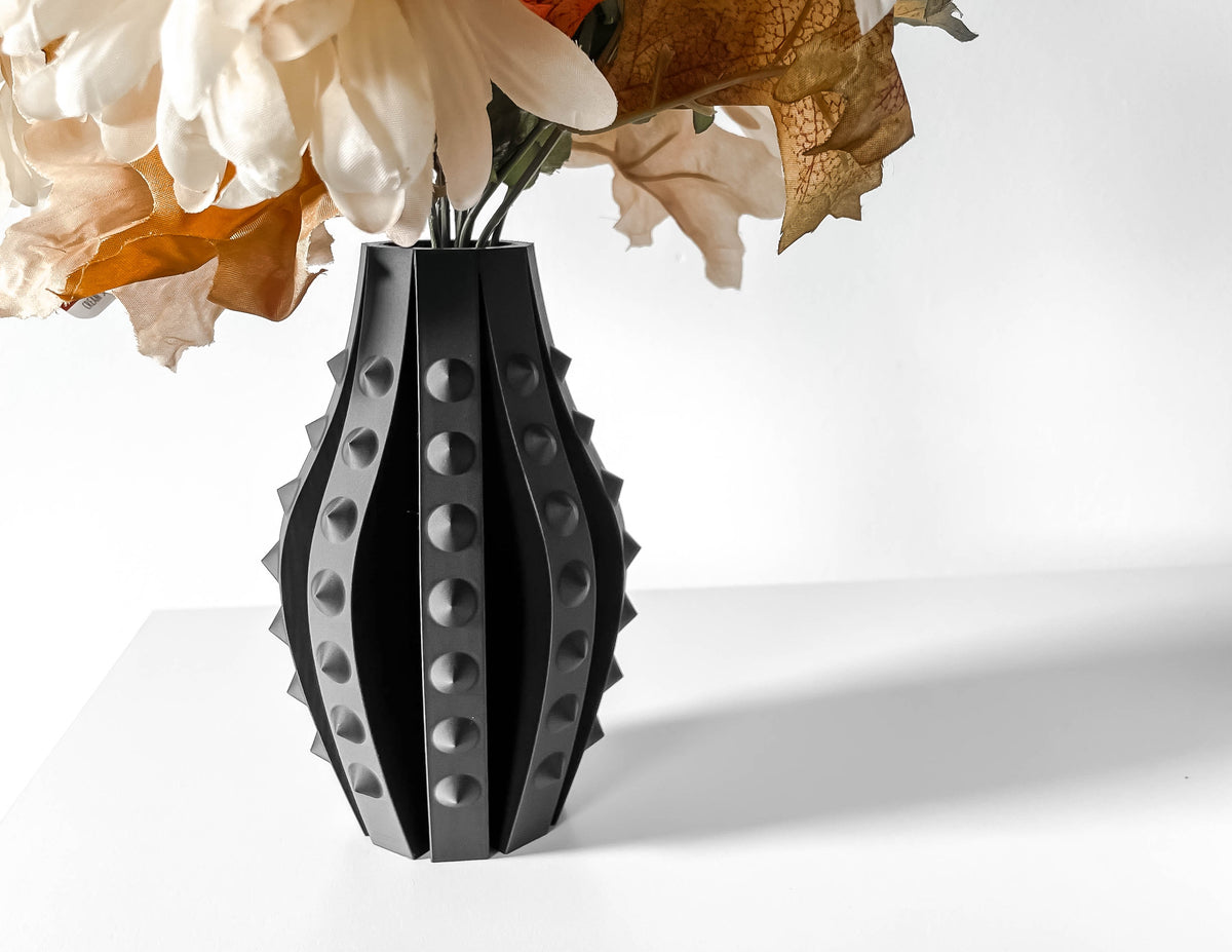 Kinde geometric vase for flowers, product view 3