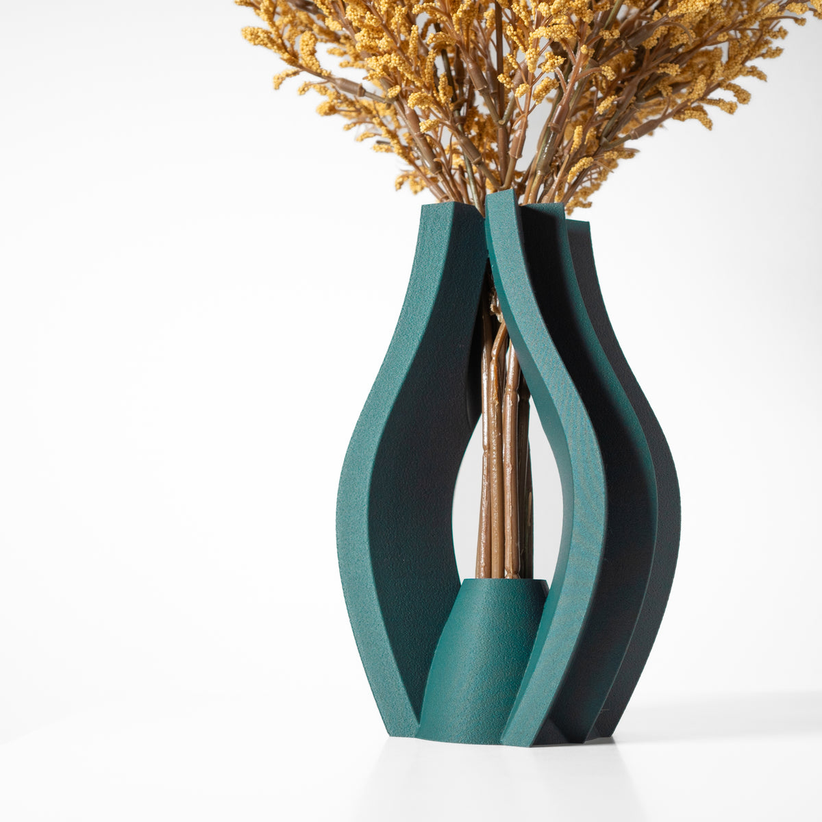 Krono geometric vase for flowers, product view 2