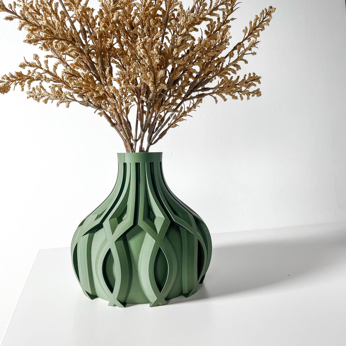 Linse geometric vase for flowers, product view 3
