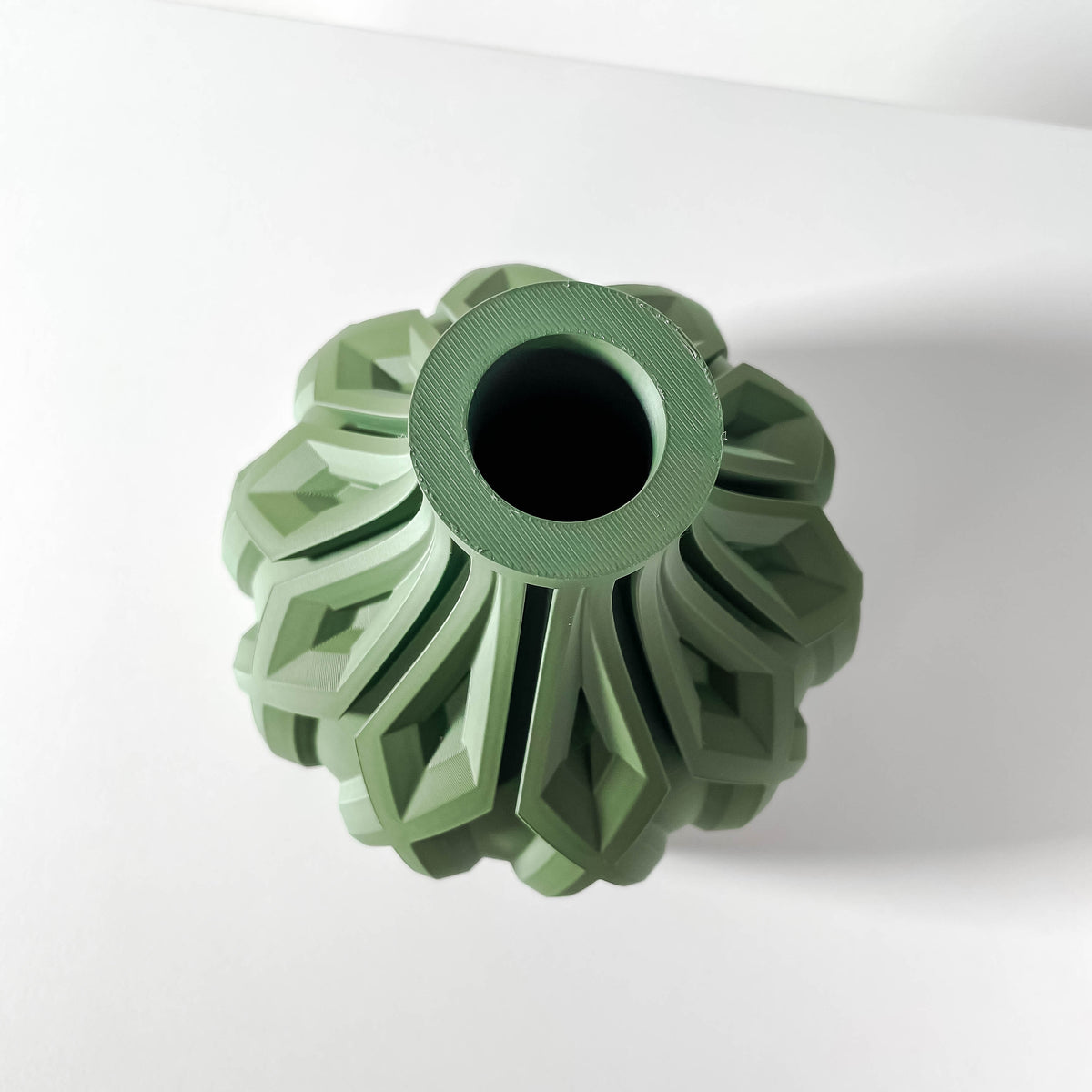 Linse geometric vase for flowers, product view 5