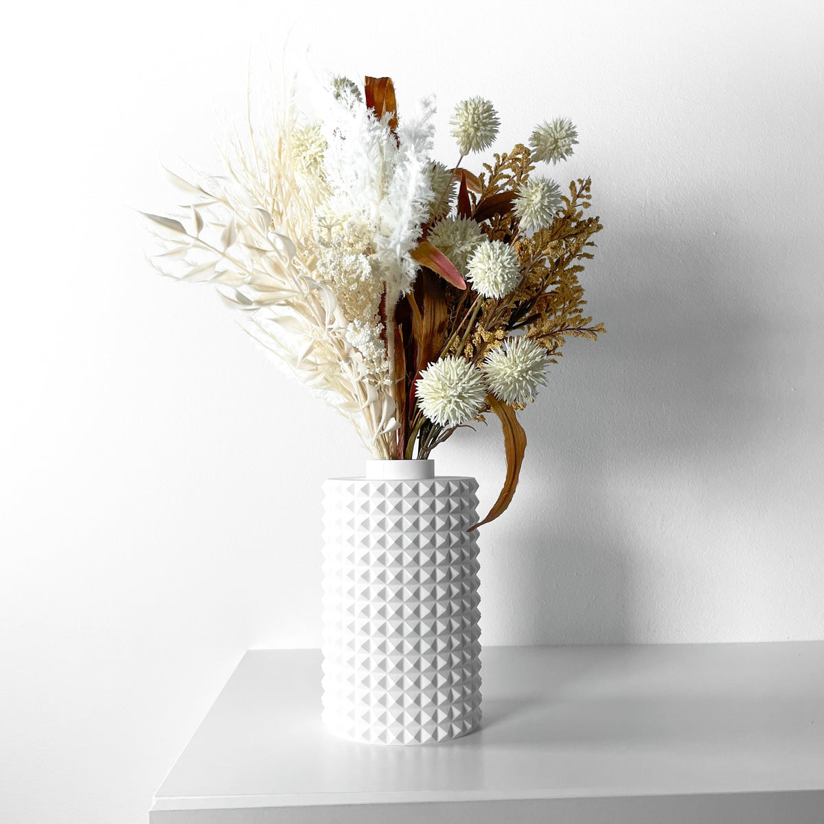 Luvon geometric vase for flowers, product view 1