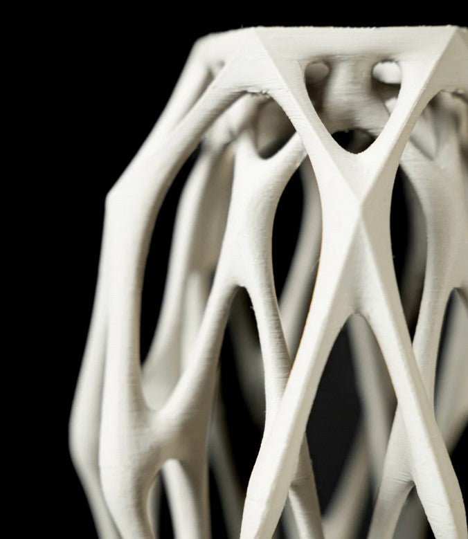 Mantis ribbed vase for flowers, product view 4