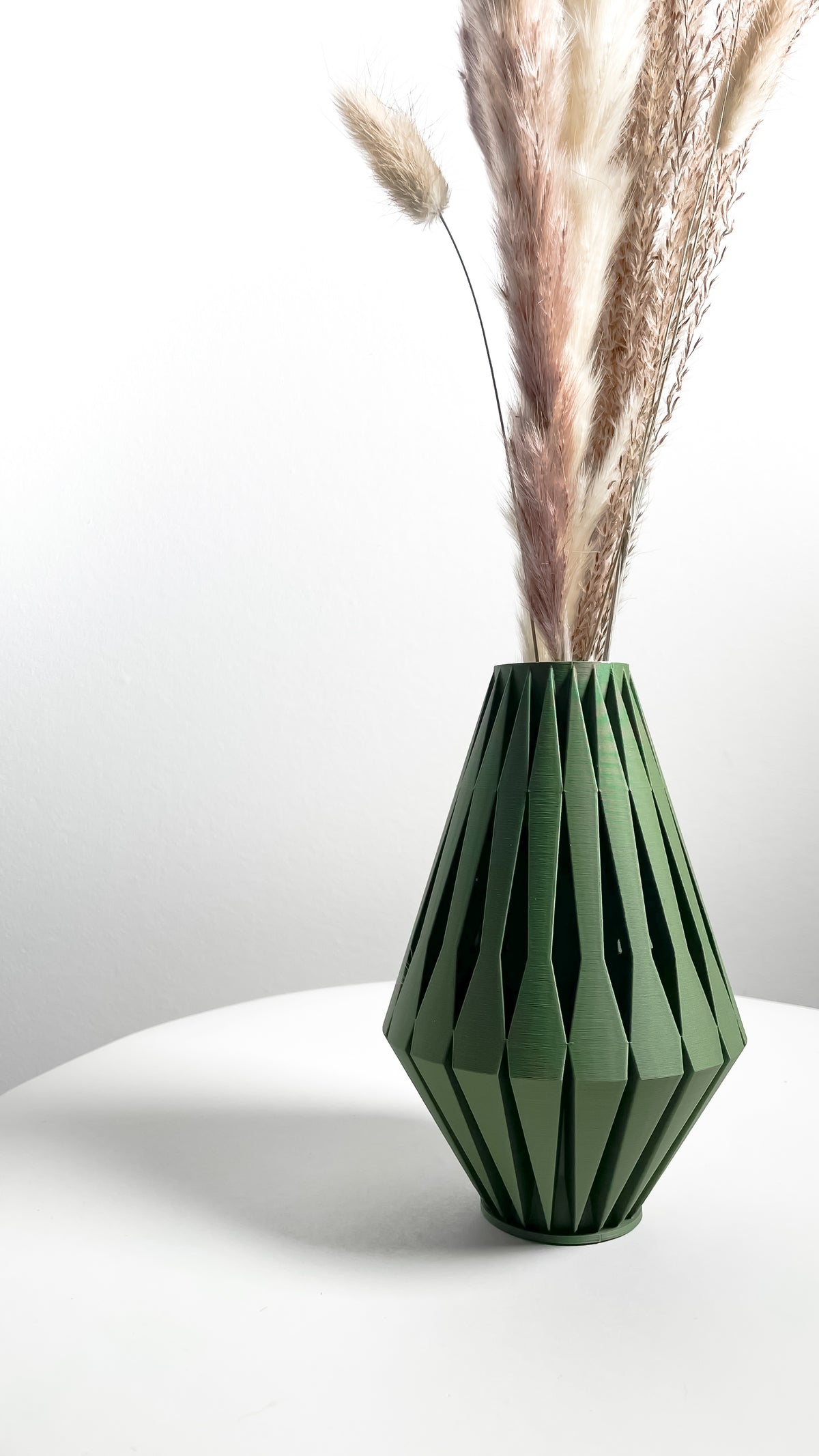 Onde geometric vase for flowers, product view 4