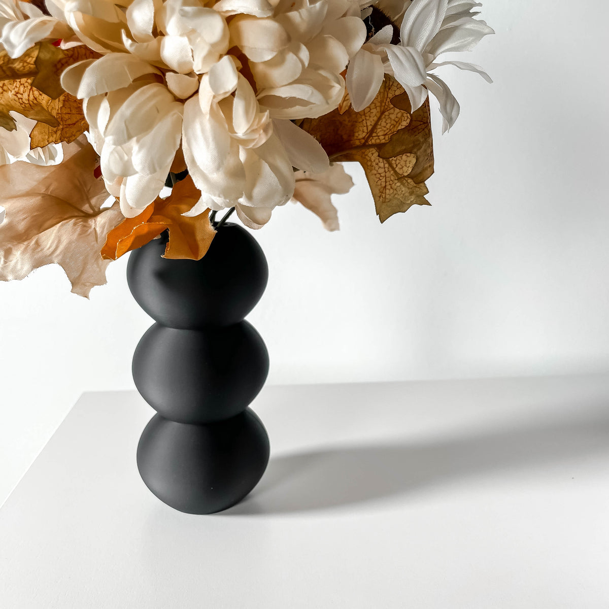 Orbos geometric vase for flowers, product view 2