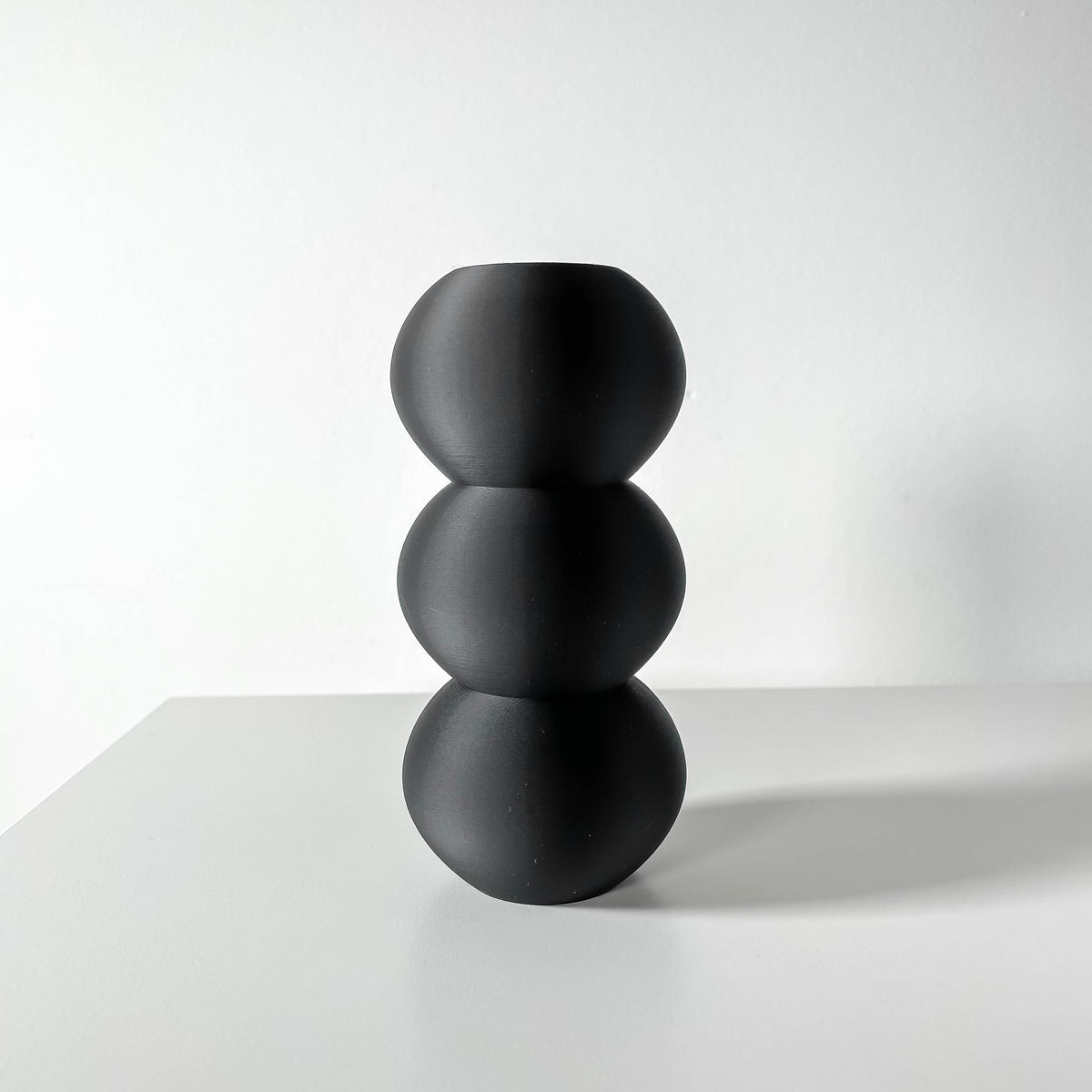 Orbos geometric vase for flowers, product view 4