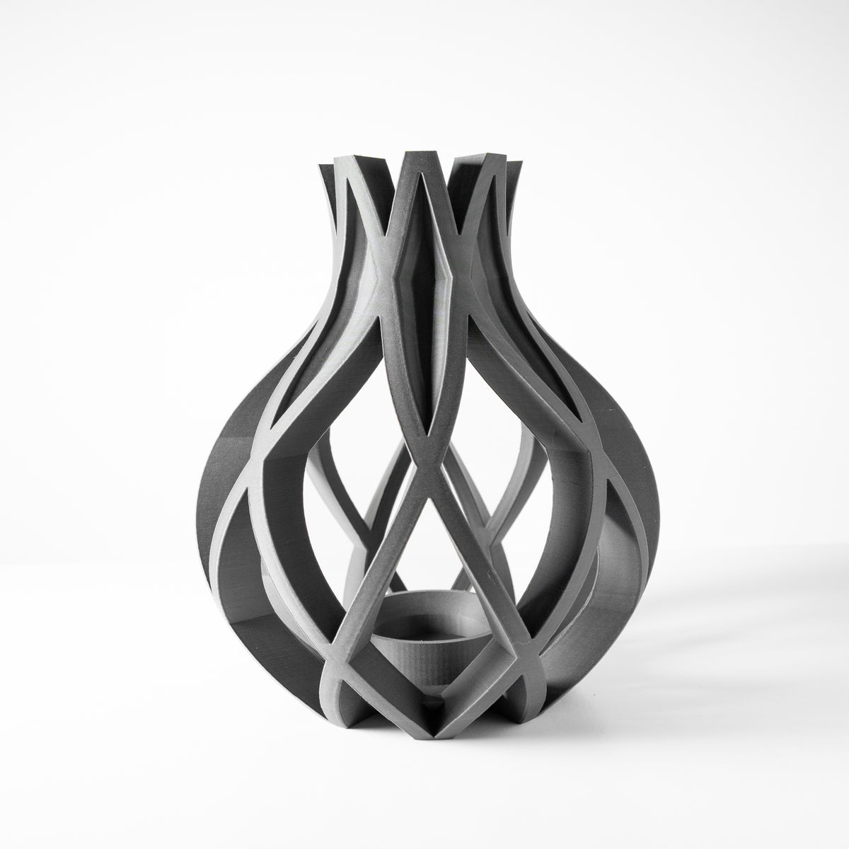 Oukan ribbed vase for flowers, product view 5