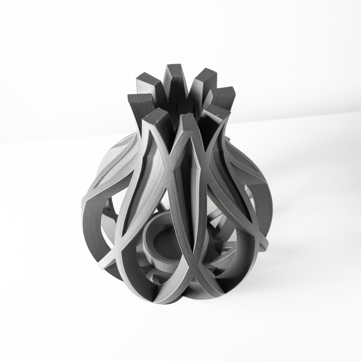 Oukan ribbed vase for flowers, product view 6
