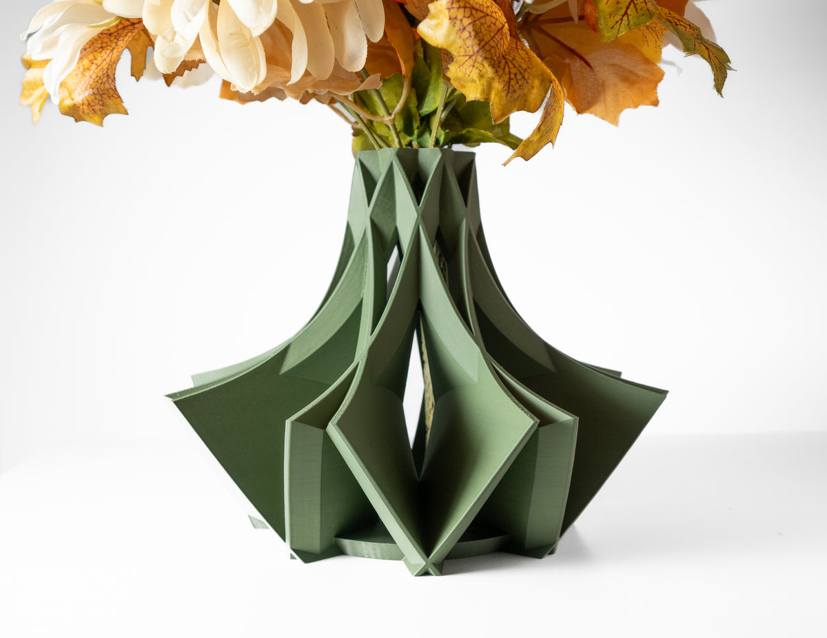 Ramo geometric vase for flowers, product view 3