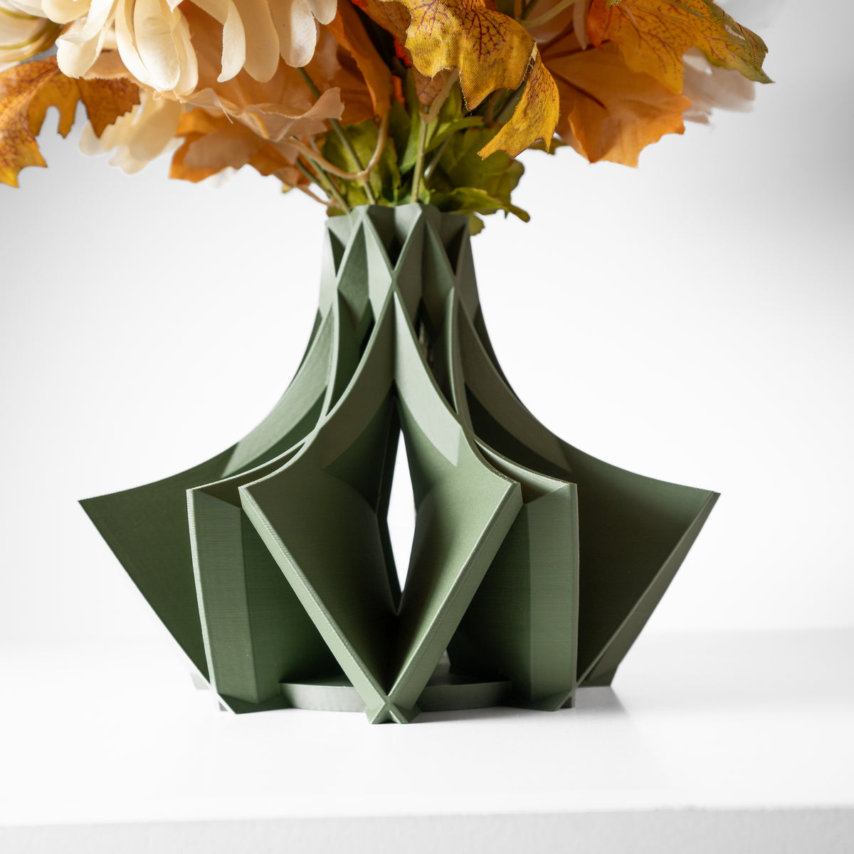 Ramo geometric vase for flowers, product view 2