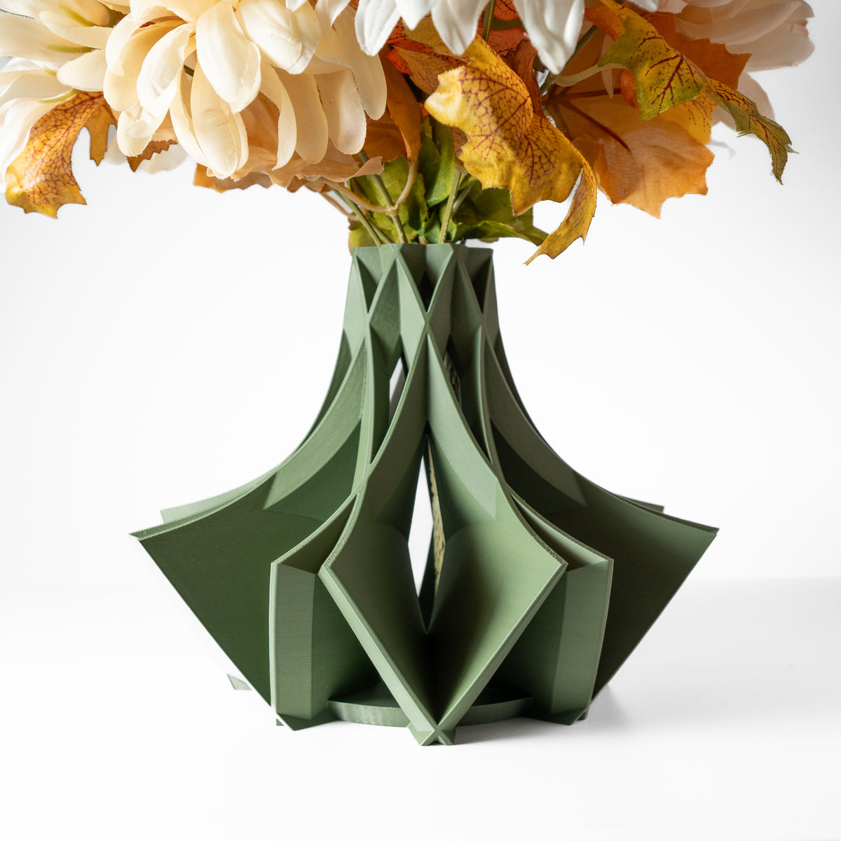 Ramo geometric vase for flowers, product view 1