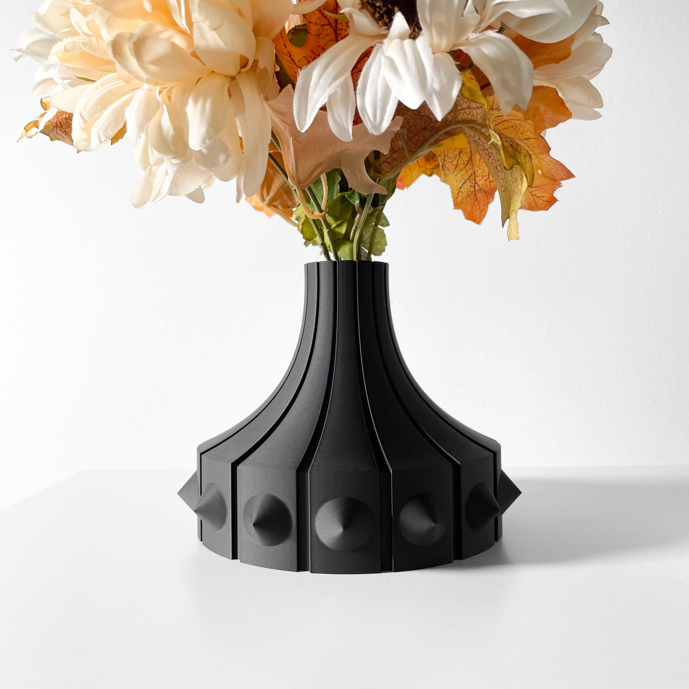 Rinsu Short short wide vase for flowers, product view 1