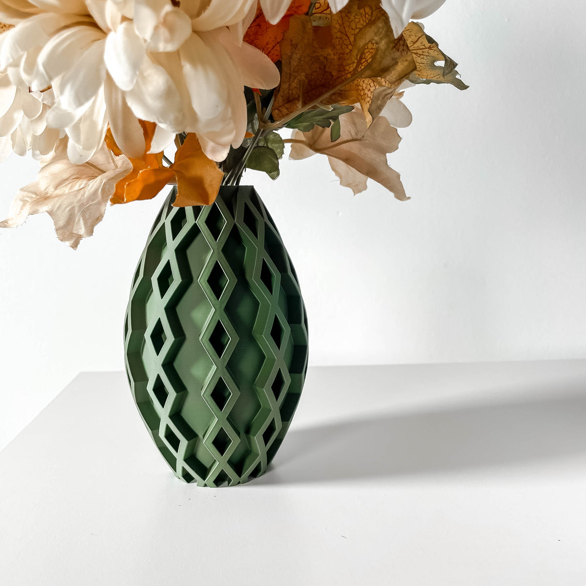 Sumi geometric vase for flowers, product view 2