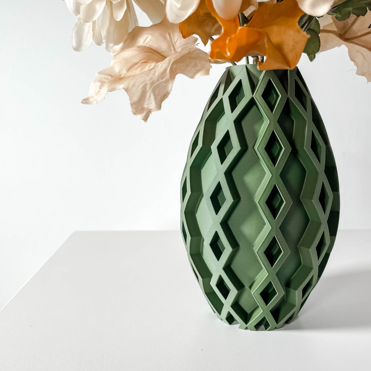 Sumi geometric vase for flowers, product view 3