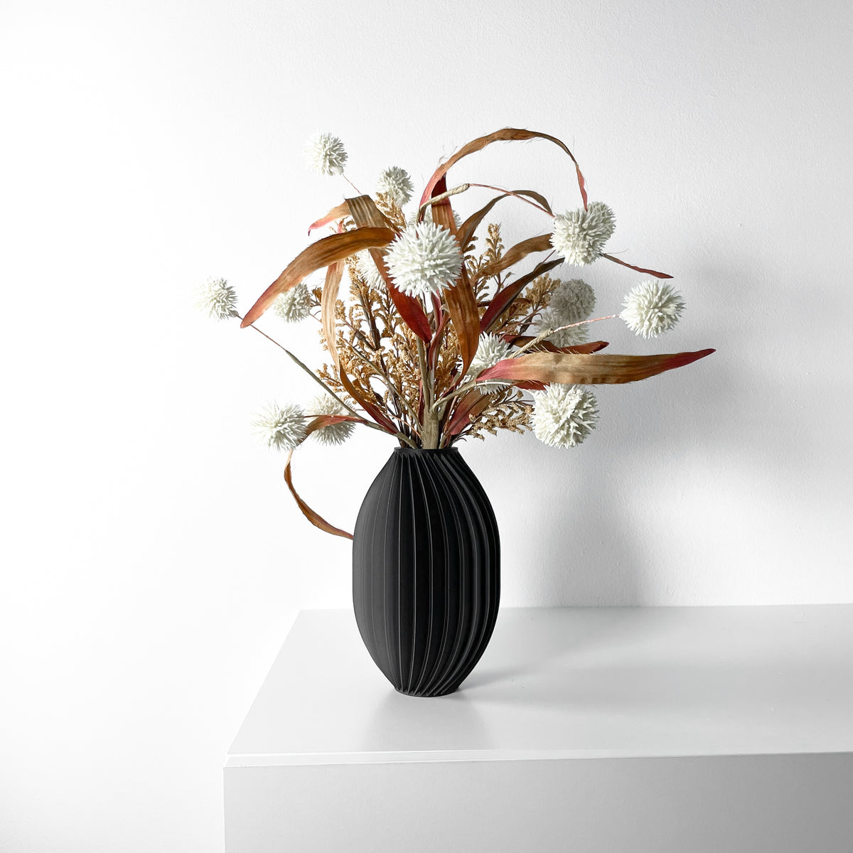 Tivano geometric vase for flowers, product view 1