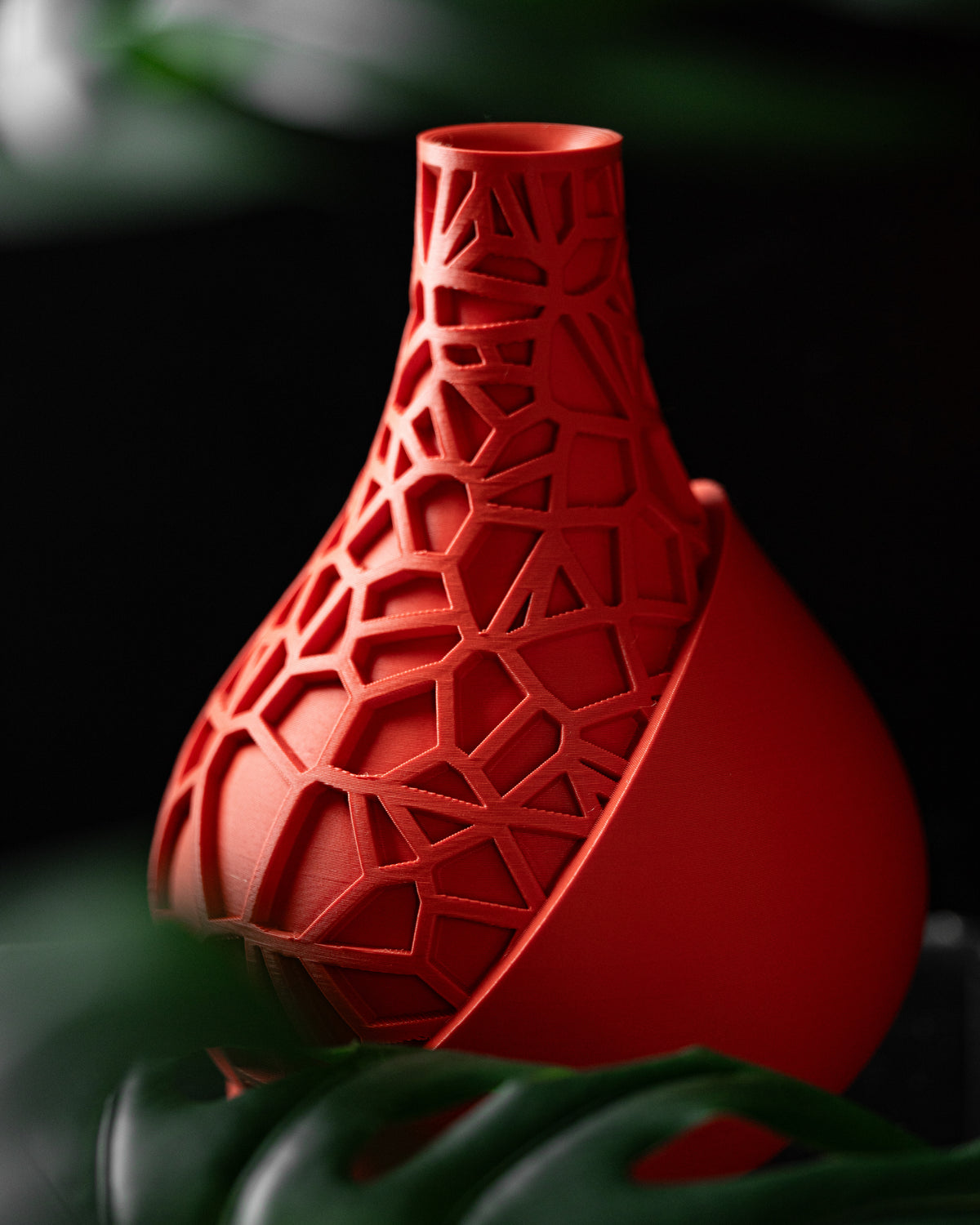 Vori 3 openwork vase for flowers, product view 2