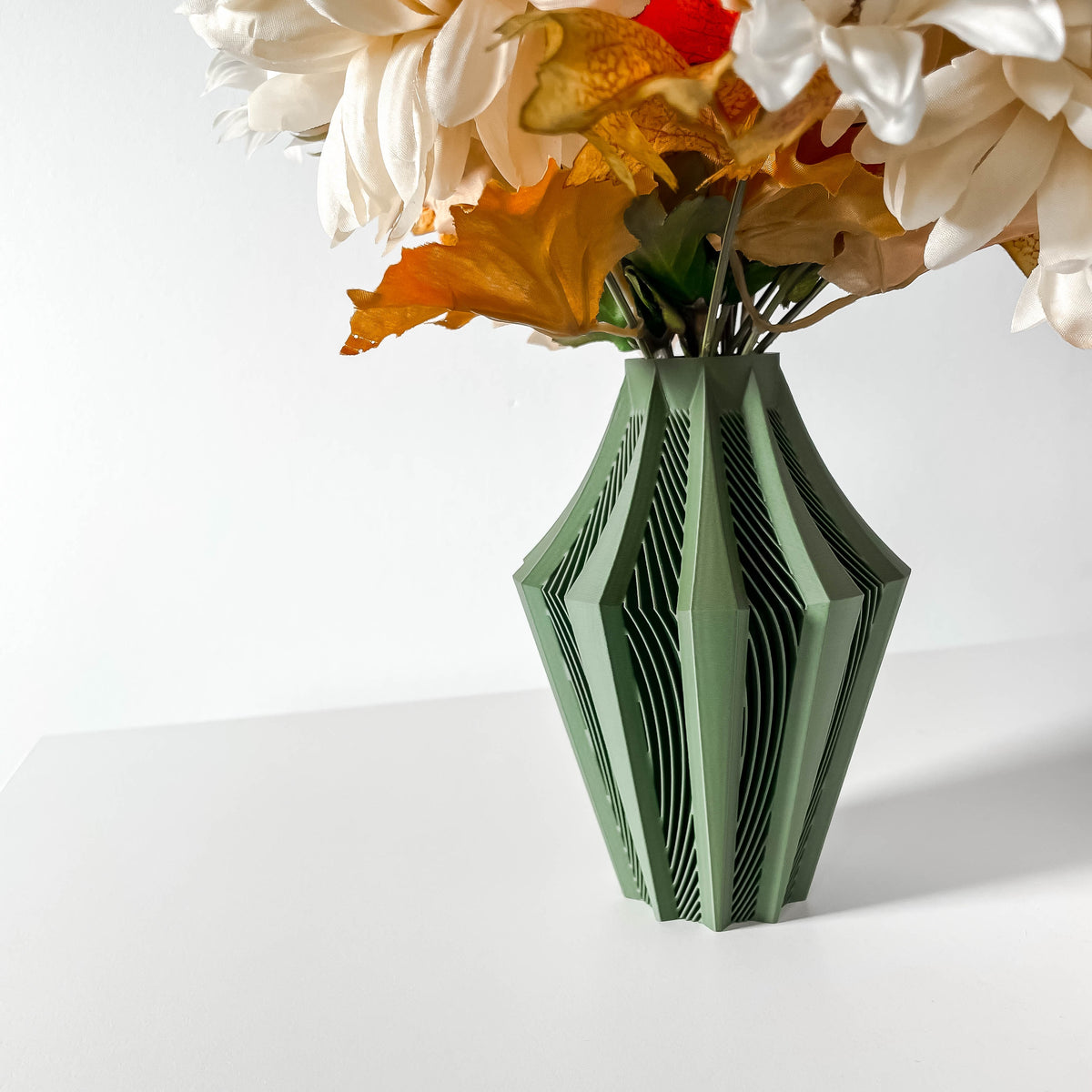 Walo geometric vase for flowers, product view 2