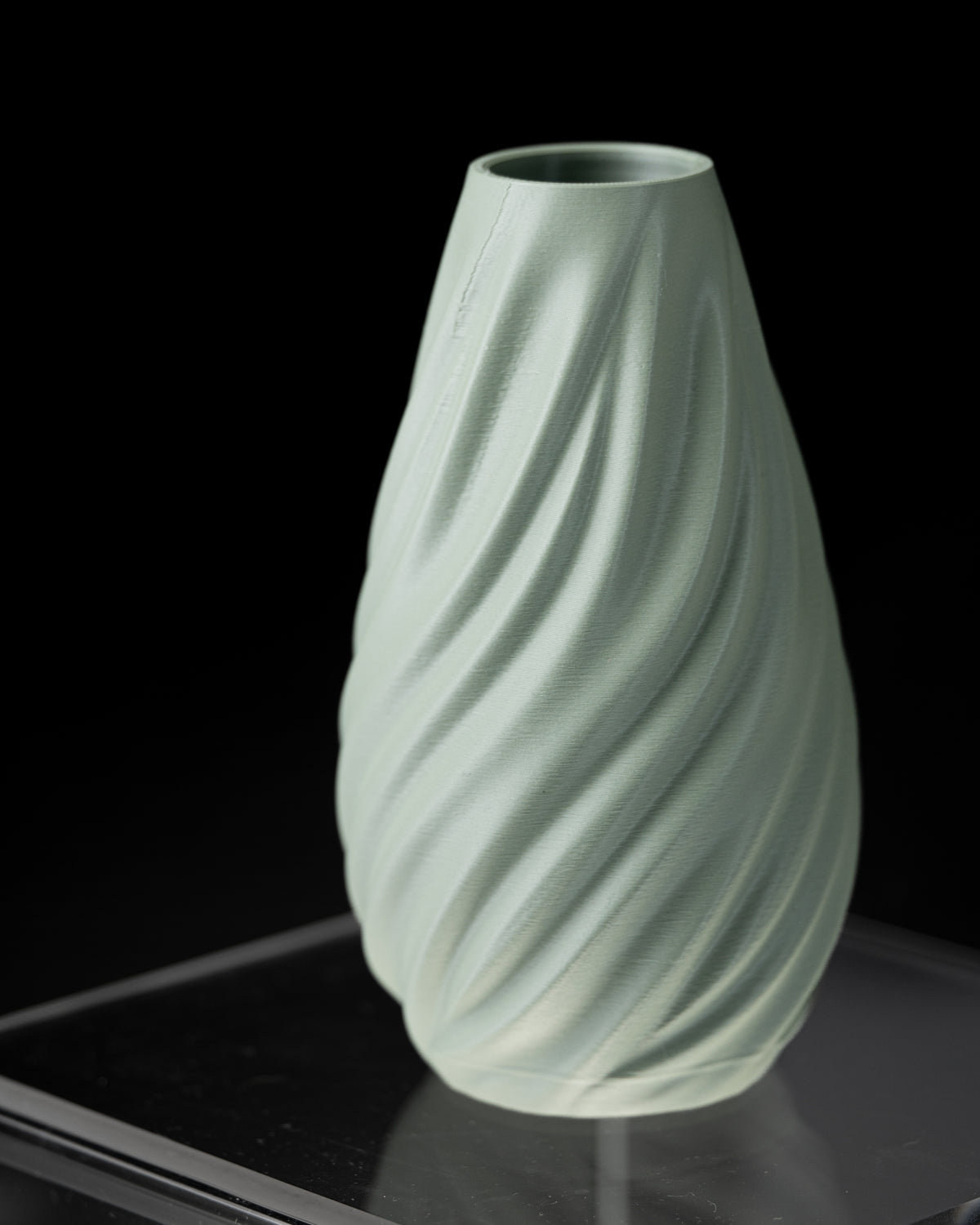 Wave ribbed vase for flowers, product view 5