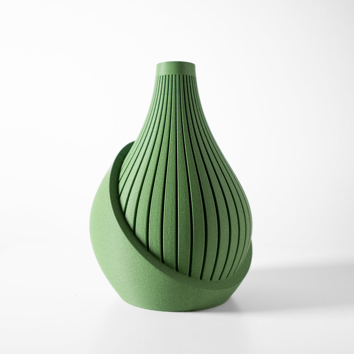 Yovi ribbed vase for flowers, product view 4