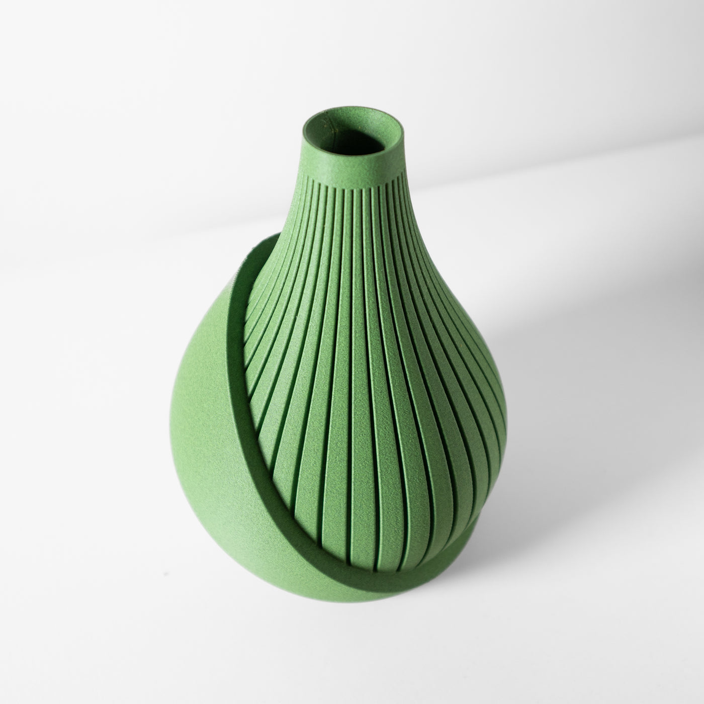 Yovi ribbed vase for flowers, product view 5