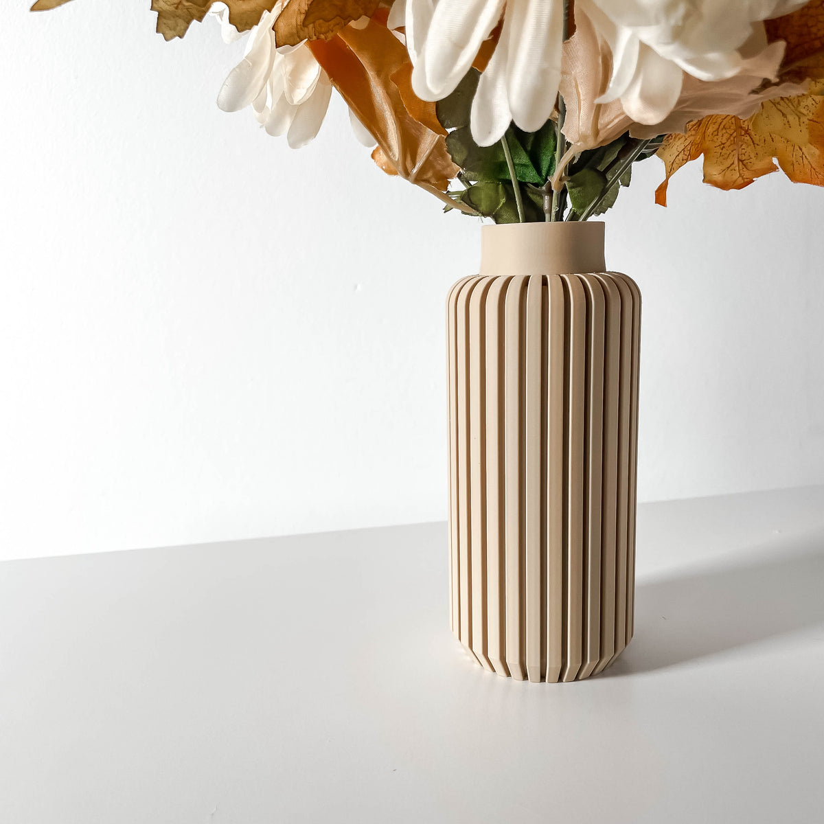 Yuso geometric vase for flowers, product view 2